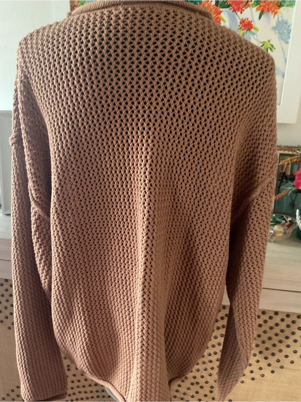 New Size Medium American Flag Pullover Sweater - Picture 3 of 4